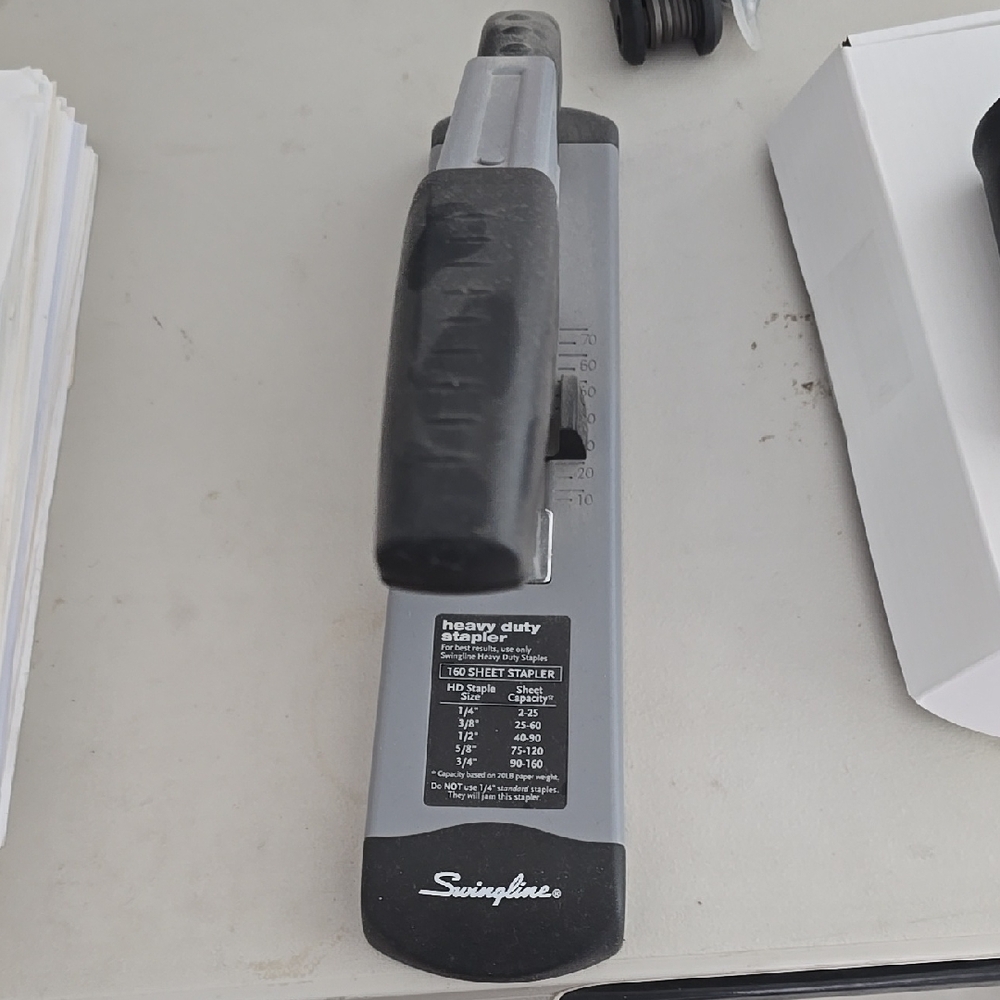 Swingline Heavy Duty Stapler - Black and Gray